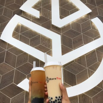 RareTea - Mango Green Tea | Oolong Milk Tea w/ Boba - Bubble Tea Near Me - Sacramento, California