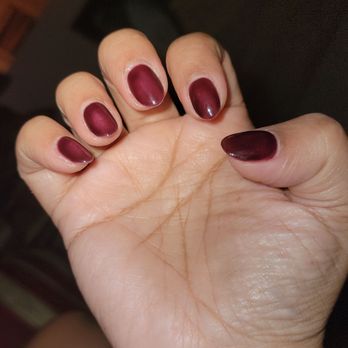 Moon Light Nails & Spa - color is off a wooden board, 053 , 3 coats - Nail Salons Near Me - Boston, Massachusetts