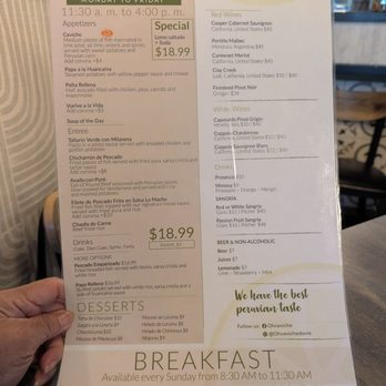 Oh Ceviche - Lunch menu - Peruvian Near Me - Davie, Florida Oh Ceviche - Lunch menu - Peruvian Near Me - Davie, Florida