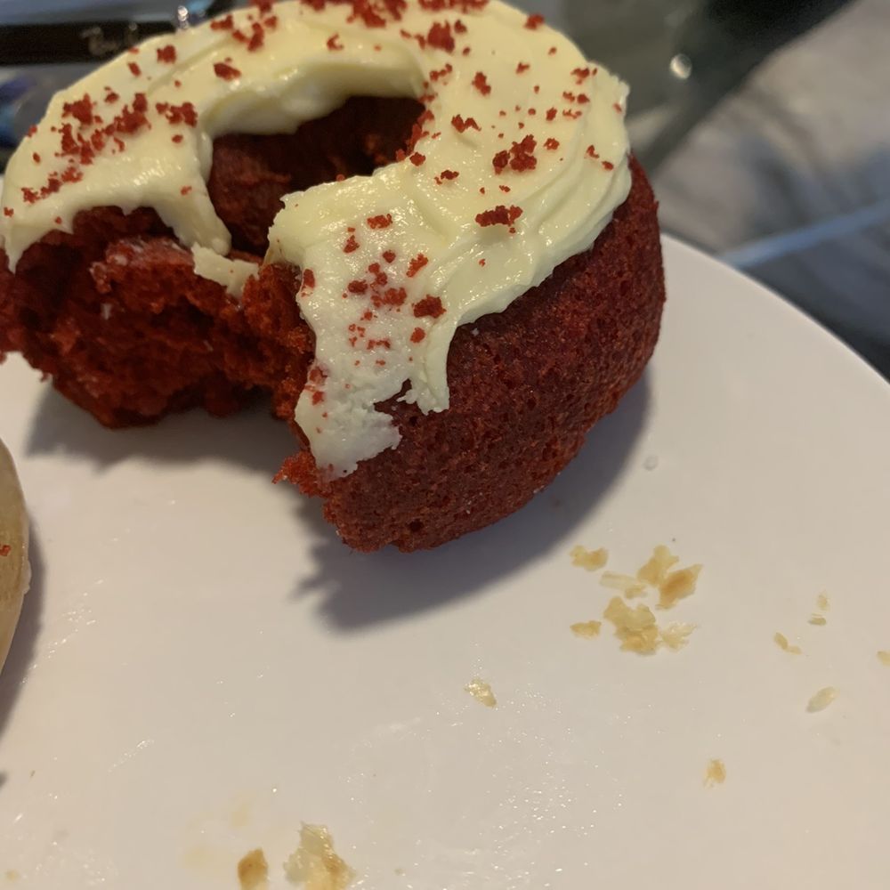 Red Velvet Doughnut Red Velvet Doughnut