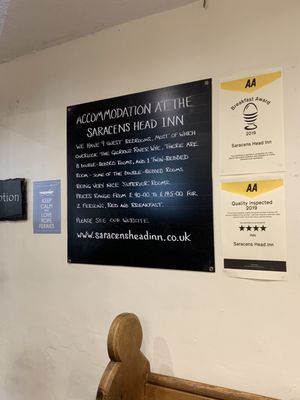 The Saracens Head Inn by null