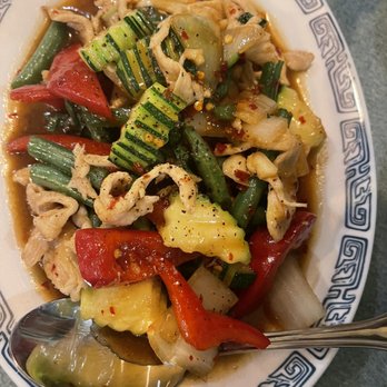Thai O Cha - Thai Basil Chicken (Hot Spice Level) - Thai Near Me - Ocean City, Maryland