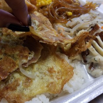 BBQ Hut - meat in meat jun is super thin there is no meat - Korean Near Me - Waipahu, Hawaii BBQ Hut - meat in meat jun is super thin there is no meat - Korean Near Me - Waipahu, Hawaii