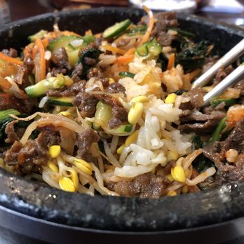 K Restaurant - Dolsot bibimbap (all mixed up) - Korean Near Me - Peabody, Massachusetts