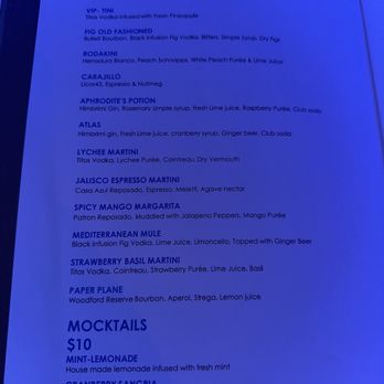Limani - Cocktail menu - Mediterranean Near Me - New York, New York