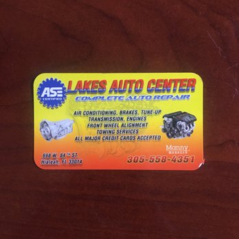 Lakes Auto Center - Auto Repair Near Me - Hialeah, Florida