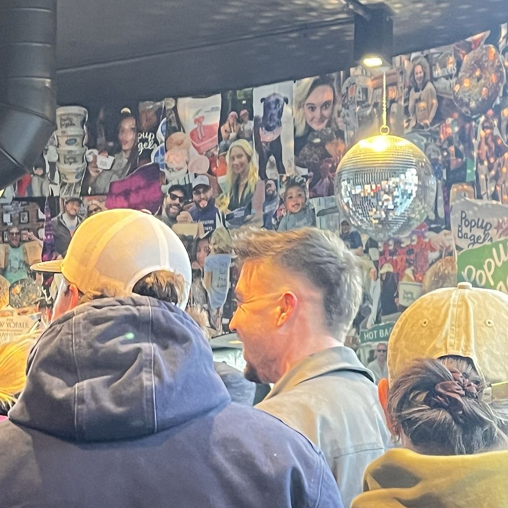 PopUp Bagels - The line is out the door - Bagels Near Me - Boston, Massachusetts
