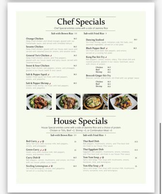 Menu photo 5 Simply Pho House Celina, TX