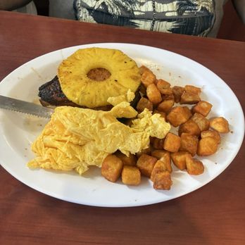 Eggs 'n Things - Waikiki Beach Eggspress - Plantation pork chop n' eggs - Breakfast & Brunch Near Me - Honolulu, Hawaii Eggs 'n Things - Waikiki Beach Eggspress - Plantation pork chop n' eggs - Breakfast & Brunch Near Me - Honolulu, Hawaii