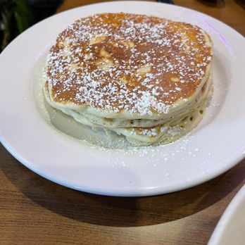 Honeybear Cafe - Pumpkin Pancakes - mascarpone separate. - Breakfast & Brunch Near Me - Chicago, Illinois