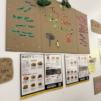 Marty’s - Menu - Burgers Near Me - Hackensack, New Jersey Marty’s - Menu - Burgers Near Me - Hackensack, New Jersey