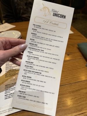 Menu photo 3 Gilded Unicorn Spokane, WA