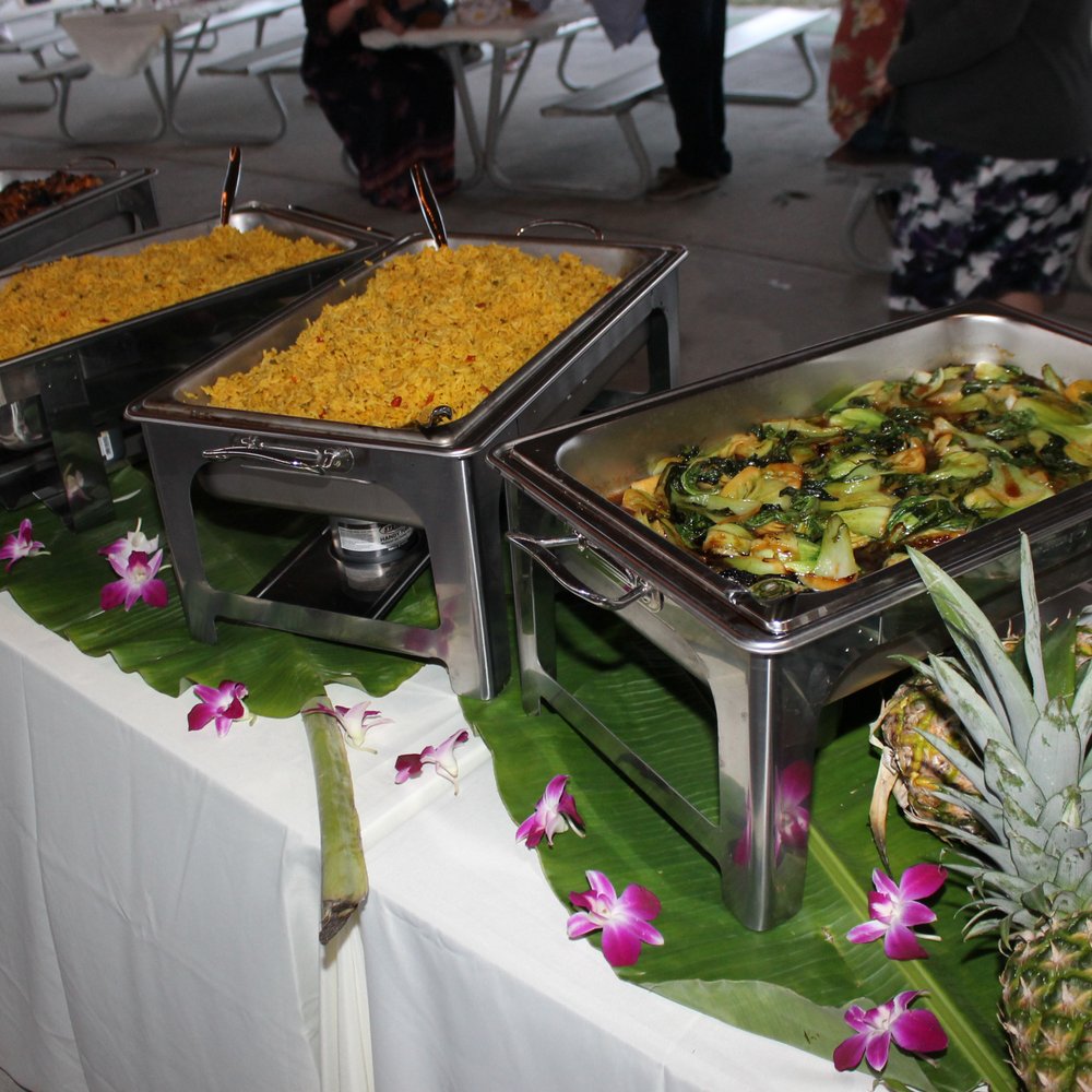 Chefs Dinner Table - Flavorful rice and tasty bok choy - Caterers Near Me - Jacksonville, Florida