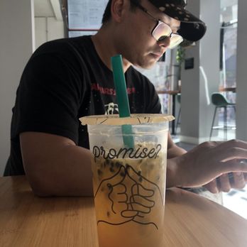 Chaplus - Passionfruit green tea - Bubble Tea Near Me - Anaheim, California