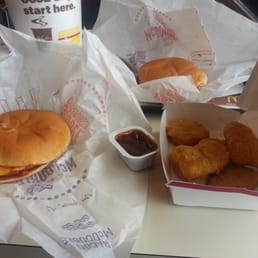 Nuggets and burgers Nuggets and burgers