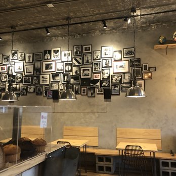 Snack Stop - rustic asphalt walls and vintage inspired film prints preserved in black lacquered frames - Cafes Near Me - Leonia, New Jersey Snack Stop - rustic asphalt walls and vintage inspired film prints preserved in black lacquered frames - Cafes Near Me - Leonia, New Jersey