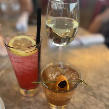 Culinary Dropout - A selection of beverages on Happy Hour - New American Near Me - Tucson, Arizona
