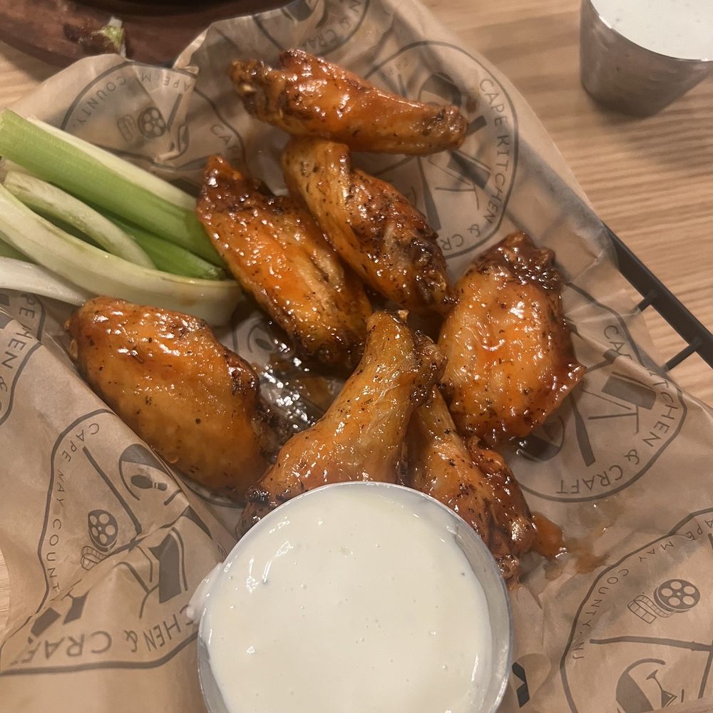 Wings were excellent