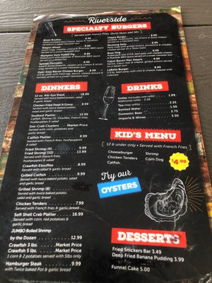 Menu photo 3 Riverside Coney Island Monroe, LA