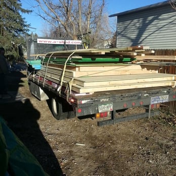 A-Shed Colorado - My shed arrives - Sheds & Outdoor Storage Near Me - Denver, Colorado