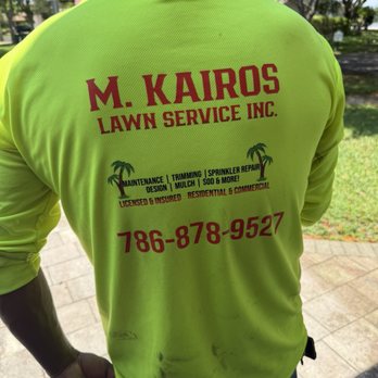 M Kairos Lawn Service - Irrigation Near Me - Davie, Florida