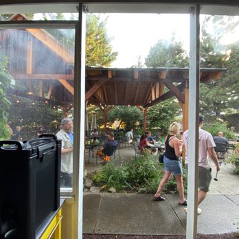 Walking Man Brewing - Outdoor seating - Breweries Near Me - Stevenson, Washington