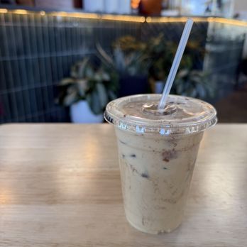 CasaEma - Horchata Latté (iced) for $5.50 - Mexican Near Me - Houston, Texas