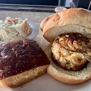 Southgate Grill - Crabcake coleslaw, and cornbread - Salad Near Me - Berlin, Maryland Southgate Grill - Crabcake coleslaw, and cornbread - Salad Near Me - Berlin, Maryland