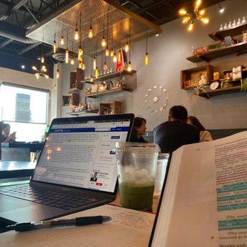 Alchemist Coffee Project - The Mint Matcha Latte is and a great play to study. It isn't loud at all and the music is such a vibe. - Coffee & Tea Near Me - Los Angeles, California Alchemist Coffee Project - The Mint Matcha Latte is and a great play to study. It isn't loud at all and the music is such a vibe. - Coffee & Tea Near Me - Los Angeles, California
