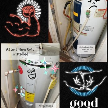 Logan Plumbing Service - Before & After pics of my water heater installation by Logan Plumbing Services!! - Plumbing Near Me - Kings Mountain, North Carolina Logan Plumbing Service - Before & After pics of my water heater installation by Logan Plumbing Services!! - Plumbing Near Me - Kings Mountain, North Carolina