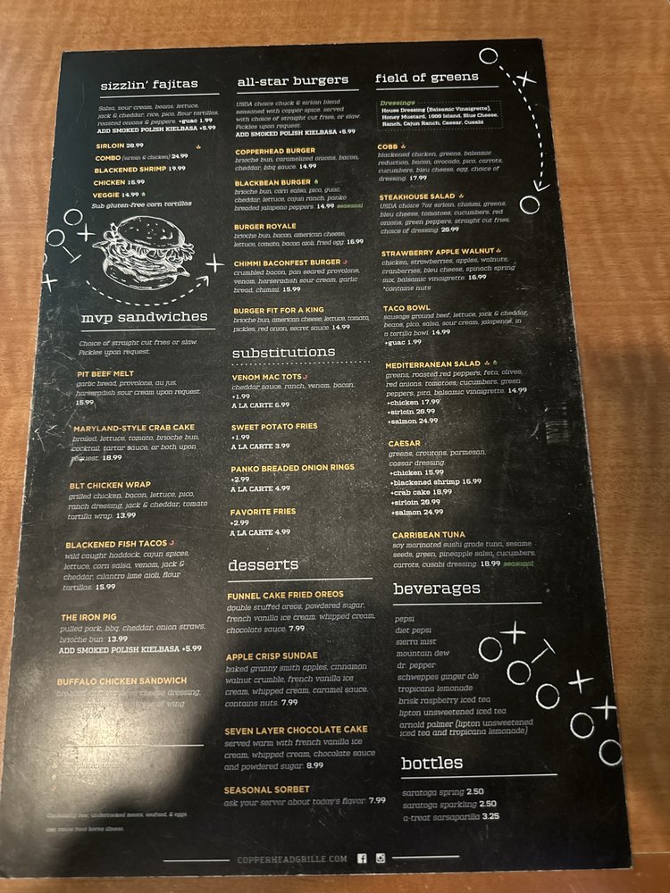 Copperhead Grille