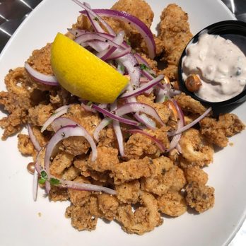 Puerto 27 Peruvian Kitchen & Pisco Bar - Fried seafood combo - Peruvian Near Me - Pacifica, California Puerto 27 Peruvian Kitchen & Pisco Bar - Fried seafood combo - Peruvian Near Me - Pacifica, California