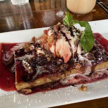 Untoasted - Bread pudding French toast. - Breakfast & Brunch Near Me - Hallandale Beach, Florida Untoasted - Bread pudding French toast. - Breakfast & Brunch Near Me - Hallandale Beach, Florida