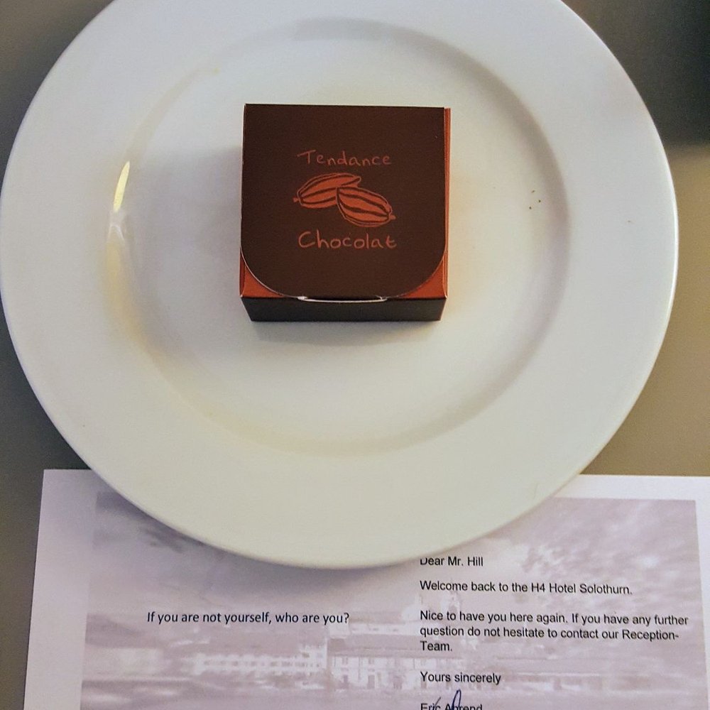 H4 Hotel Solothurn - Nice Welcome back touch. - Hotels Near Me - Solothurn, SO