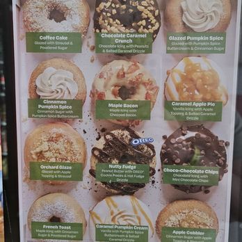 Duck Donuts - Fall choices 2025 - Donuts Near Me - Jacksonville, Florida