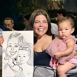 Toons By Darci Herbold - I love doing circus themed Caricatures