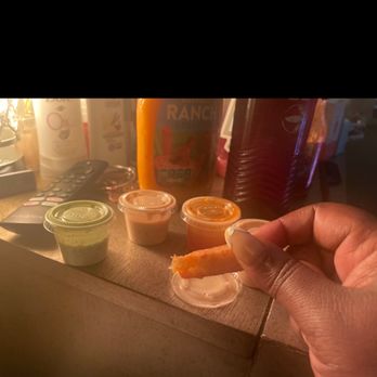 Craft Empanadas - The many sauces they make - Empanadas Near Me - Bronx, New York