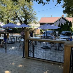 Madeline's Nibbles & Wine - Back Patio