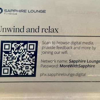 Sapphire Lounge - Wifi and free digital media - Airport Lounges Near Me - Phoenix, Arizona