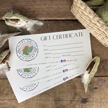 Rust Belt Natives - We offer gift certificates! Available to send anywhere on our website www.RustBeltNatives.com - Nurseries & Gardening Near Me
