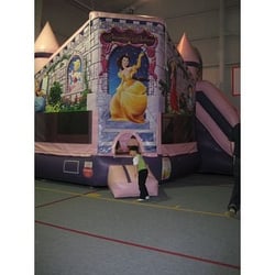 JumpWorks - We loved the Princess slide.