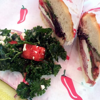 Gearhead Deli - Porschetta Sandwich with Kale watermelon salad - Delis Near Me - Quilcene, Washington