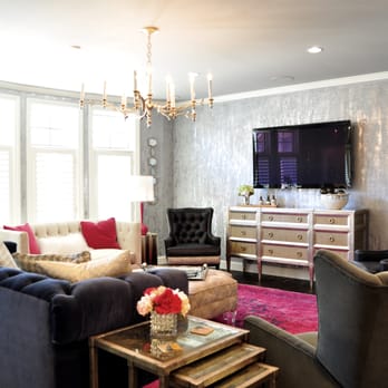 Graphite Elements and Design - Living room with foil and luster stone finish. - Art Galleries Near Me - Oklahoma City, Oklahoma
