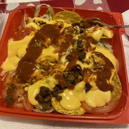 Any more of this super hot sauce and it would've been soup. Any more of this super hot sauce and it would've been soup.
