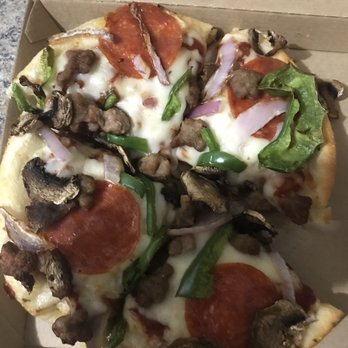 Pizza Hut - Supreme personal pan (not well done like I requested.) - Pizza Near Me - Birmingham, Alabama