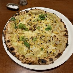 Roasted Corn Pizza