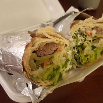 Shater Abbas Express - Kobideh  kabab wrap  easily feeds two people and I'm a big eater. - Persian/Iranian Near Me - Toronto, Ontario