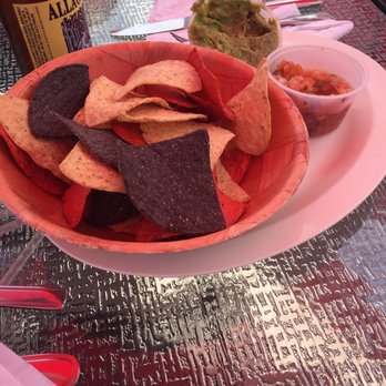 The Upper Deck - Sad chips n guacamole with salsa - New American Near Me - Southwest Harbor, Maine