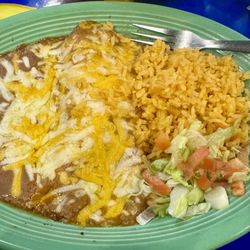 Casa Amigos - Ground beef enchiladas