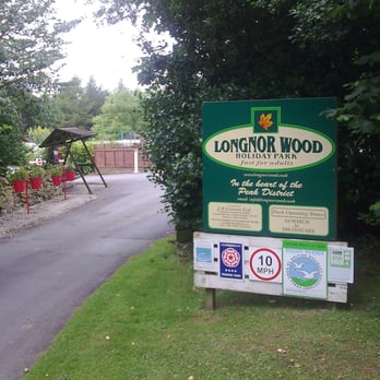 Longnor Wood Holiday Park - The entrance - Campgrounds Near Me - Buxton, STS